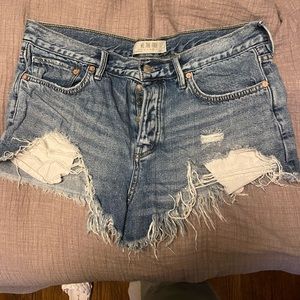 We the free cut off shorts